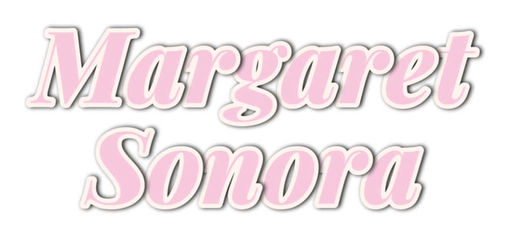 margaret sonora text logo